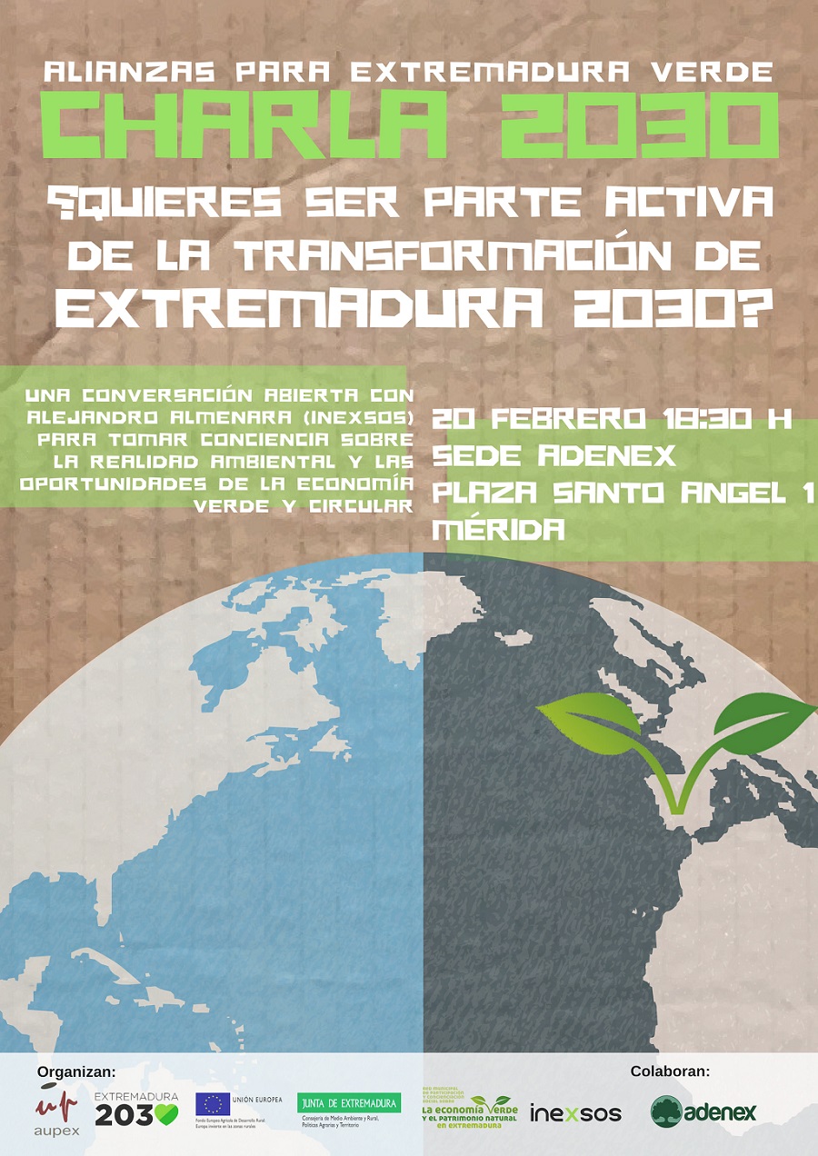 Charla Alianzas Extremadura Verde ADENEX